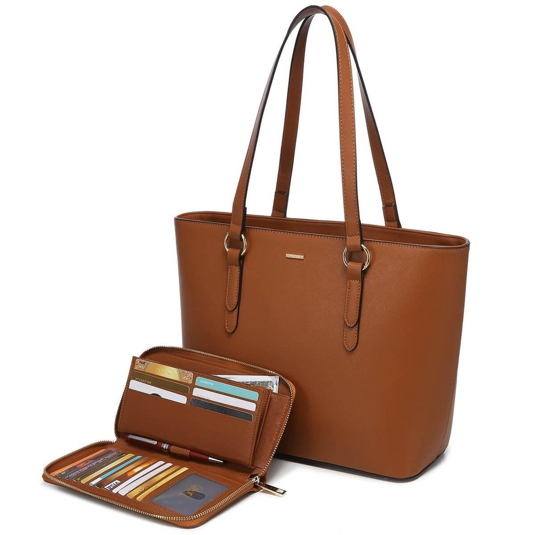 Shoulder Bags with Wallets Set 2 pcs for Women - Creative Fans
