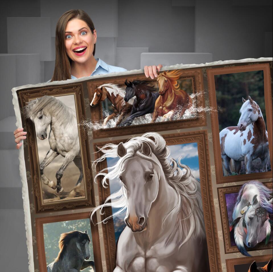 Premium Blanket Horse Collection - 1B1027H - Creative Fans