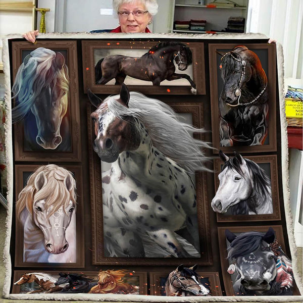 Premium Blanket Horse Collection - 1B1503H - Creative Fans