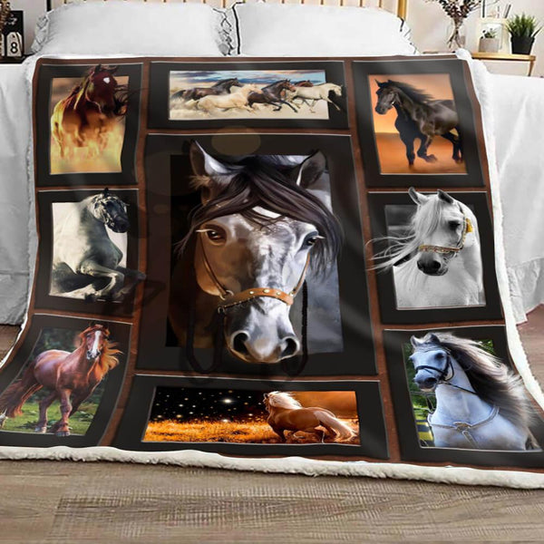 Premium Blanket Short Hair Horse Collection - 1B1504H - Creative Fans