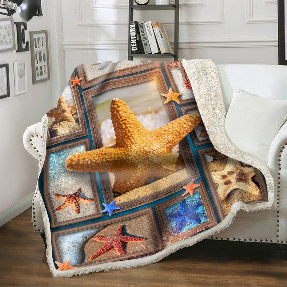 Premium Blanket Marine Collection - Starfish - 1B1636S - Creative Fans