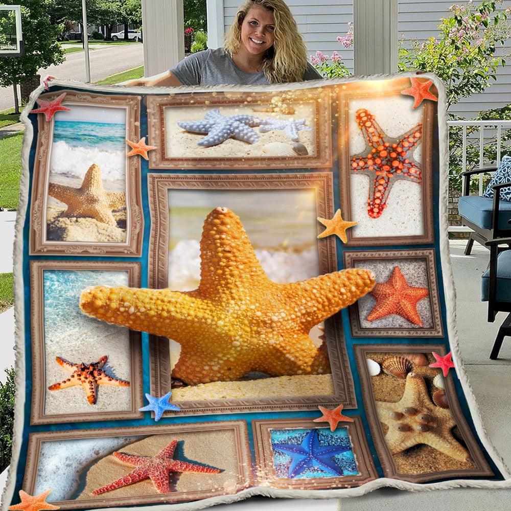 Premium Blanket Marine Collection - Starfish - 1B1636S - Creative Fans