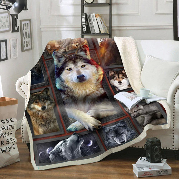Premium Blanket Wolf Collection - 1B1009WF - Creative Fans