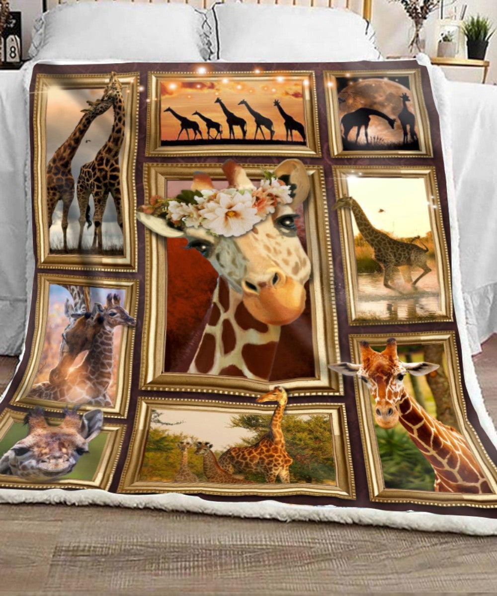 Premium Blanket Wild Life Collection- Giraffe 1- 1B1801WL - Creative Fans
