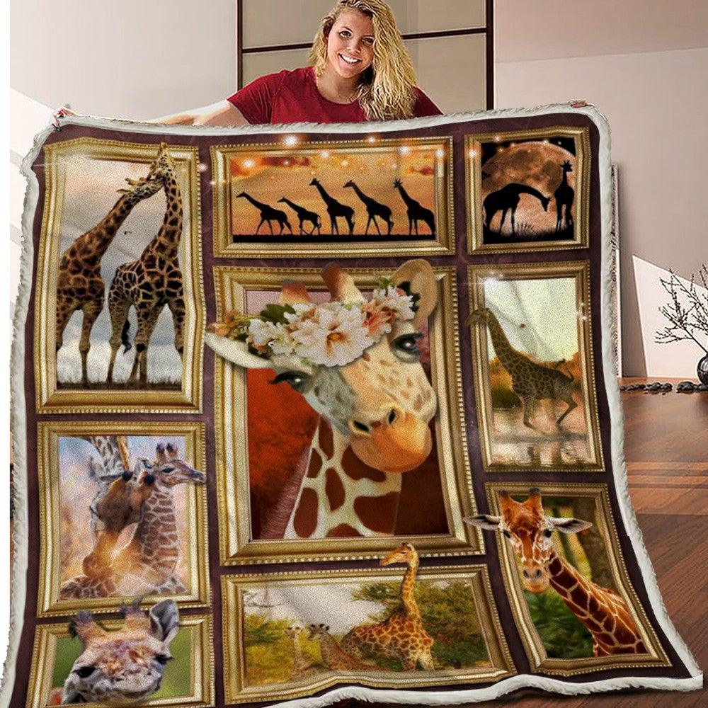 Premium Blanket Wild Life Collection- Giraffe 1- 1B1801WL - Creative Fans