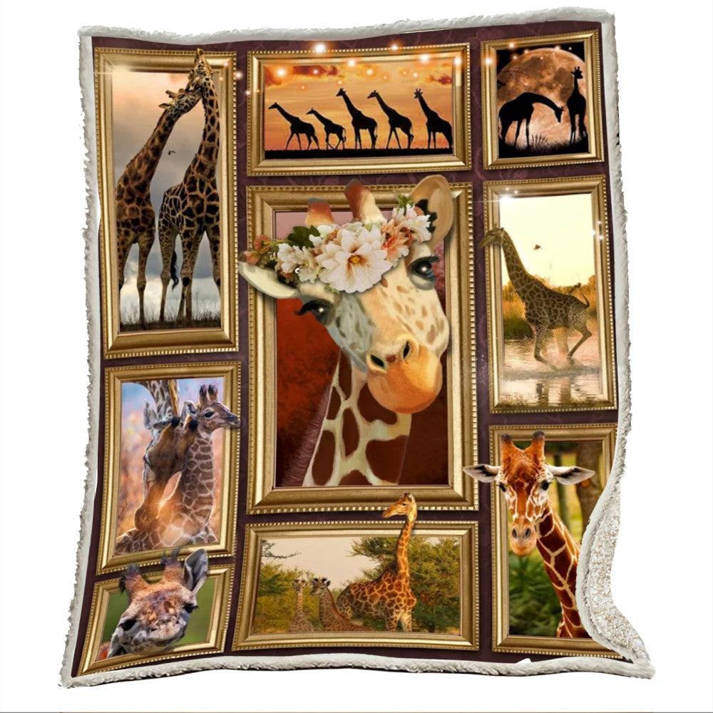 Premium Blanket Wild Life Collection- Giraffe 1- 1B1801WL - Creative Fans