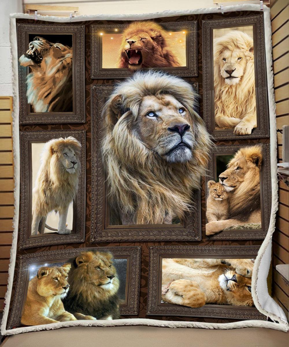 Premium Blanket Wild Life Collection- Lion 1- 1B1802WL - Creative Fans