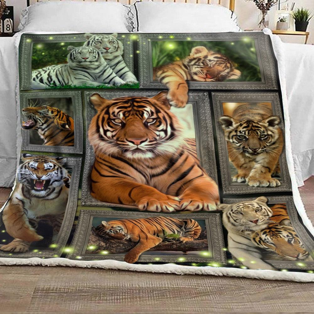 Premium Blanket Wild Life Collection- Tiger 1- 1B1803WL - Creative Fans