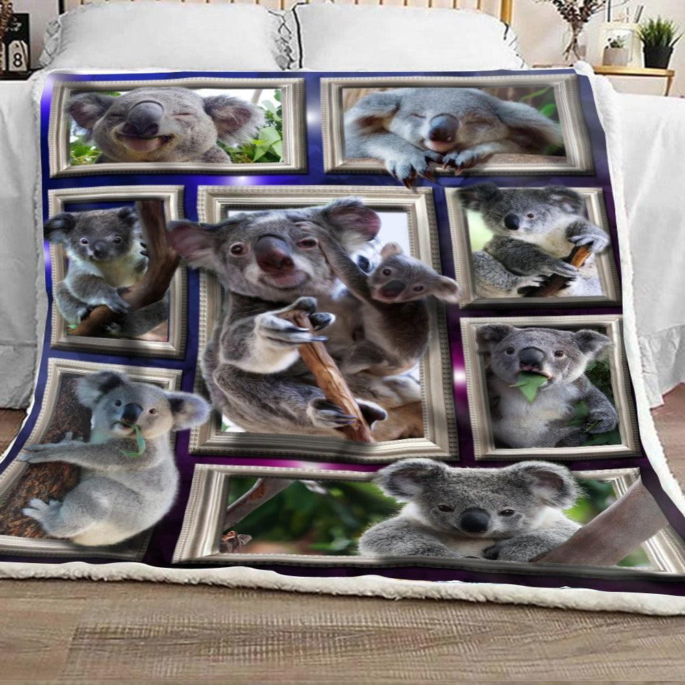 Premium Blanket Wild Life Collection- Koala 1- 1B1804WL - Creative Fans