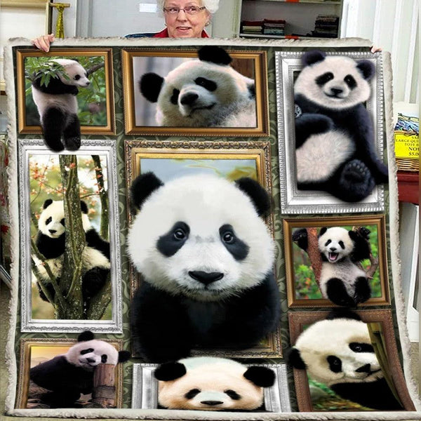 Premium Blanket Wild Life Collection- Panda 1- 1B1805WL - Creative Fans
