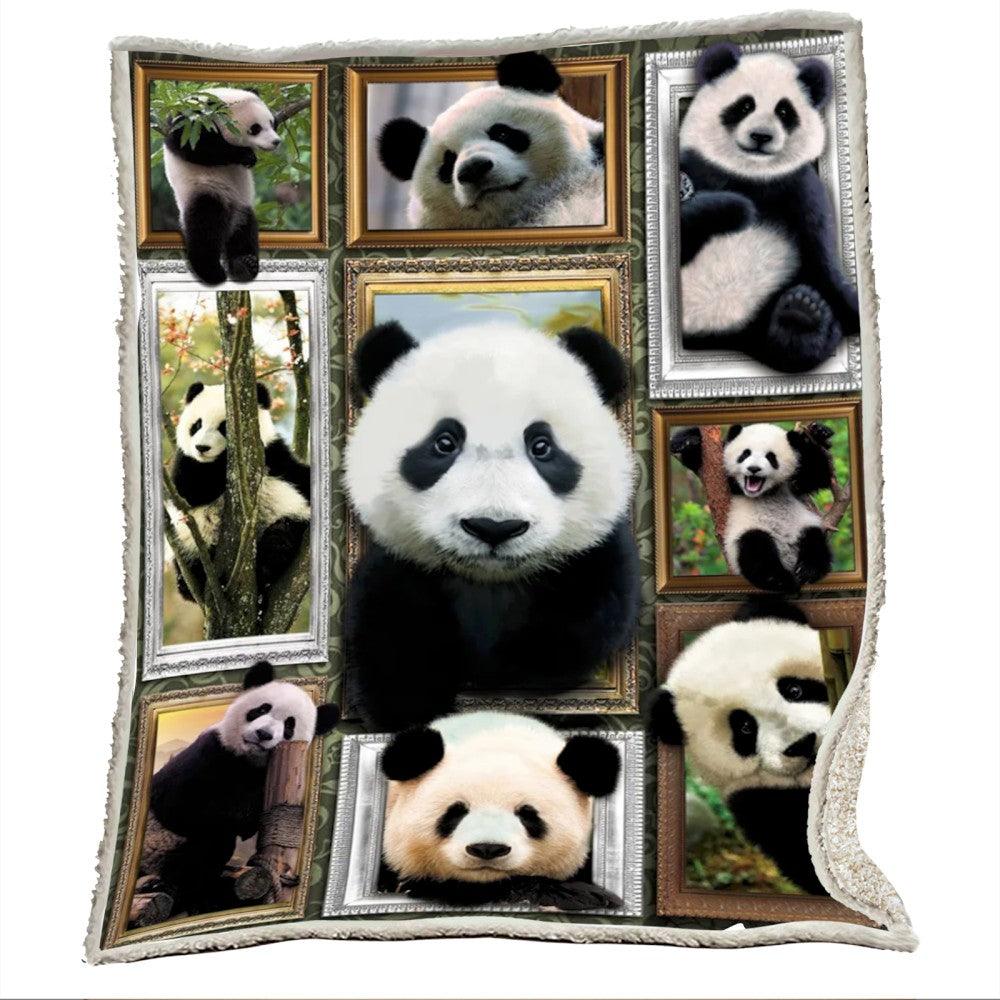Premium Blanket Wild Life Collection- Panda 1- 1B1805WL - Creative Fans