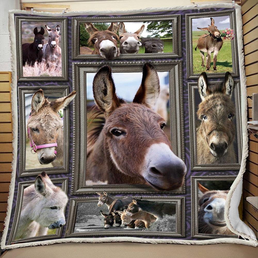 Premium Blanket Wild Life Collection- Donkey 1- 1B1806WL - Creative Fans