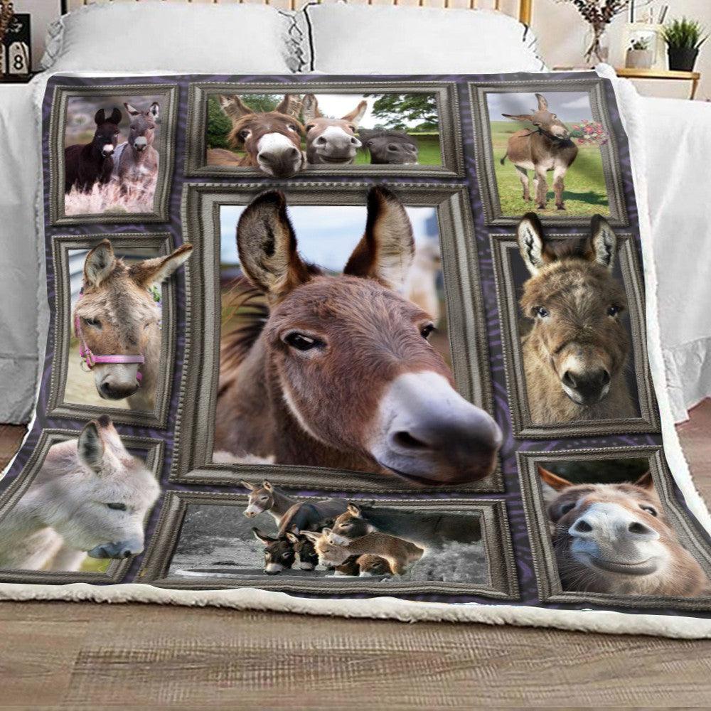 Premium Blanket Wild Life Collection- Donkey 1- 1B1806WL - Creative Fans