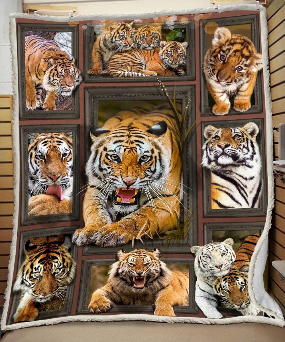 Premium Blanket Wild Life Collection- Tiger 2- 1B1813WL - Creative Fans