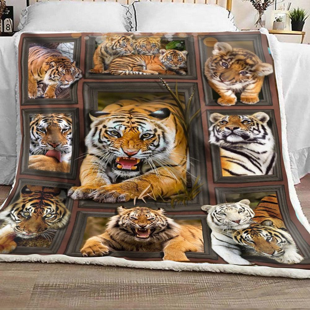 Premium Blanket Wild Life Collection- Tiger 2- 1B1813WL - Creative Fans