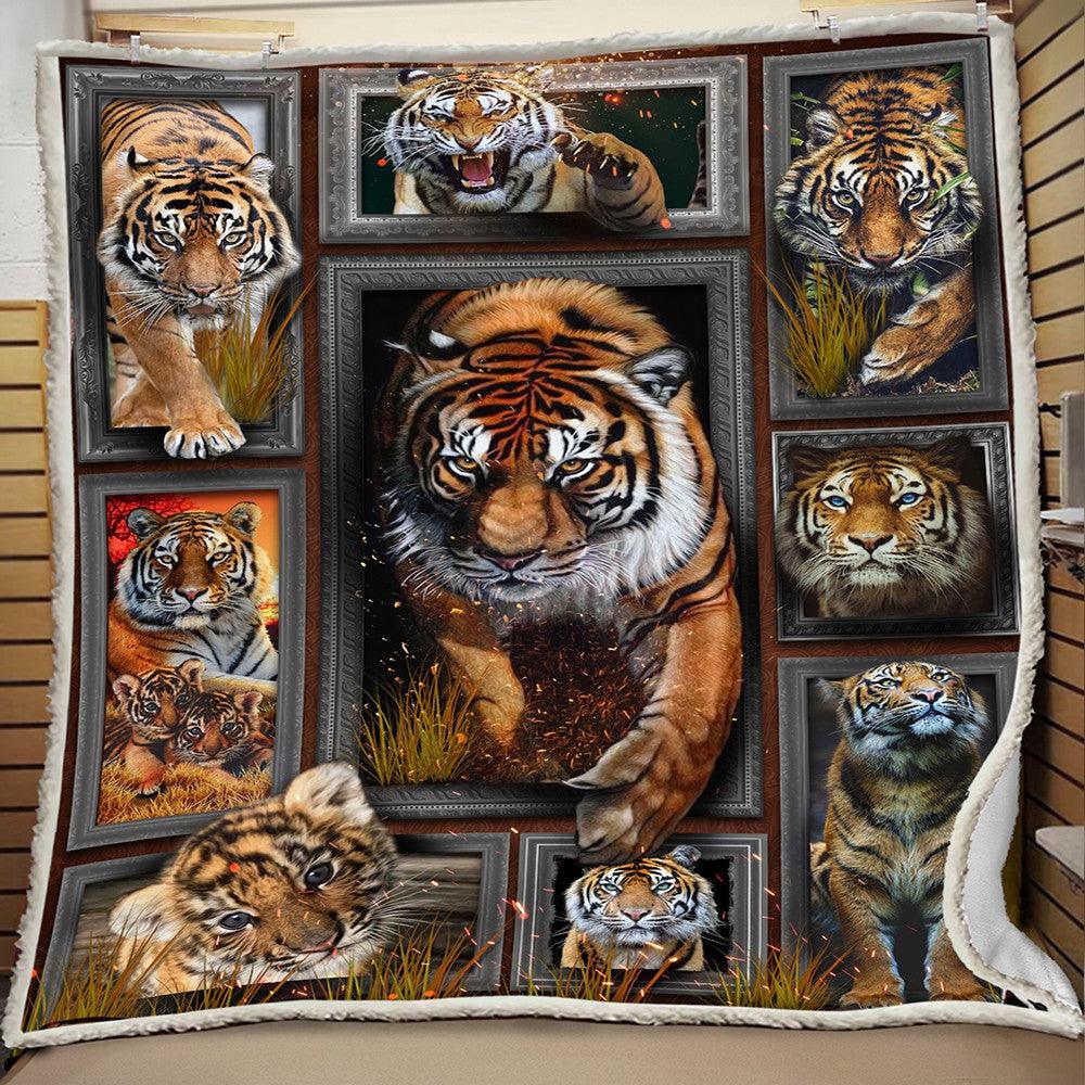 Premium Blanket Wild Life Collection- Tiger 3- 1B1814WL - Creative Fans