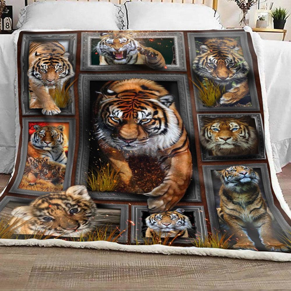 Premium Blanket Wild Life Collection- Tiger 3- 1B1814WL - Creative Fans