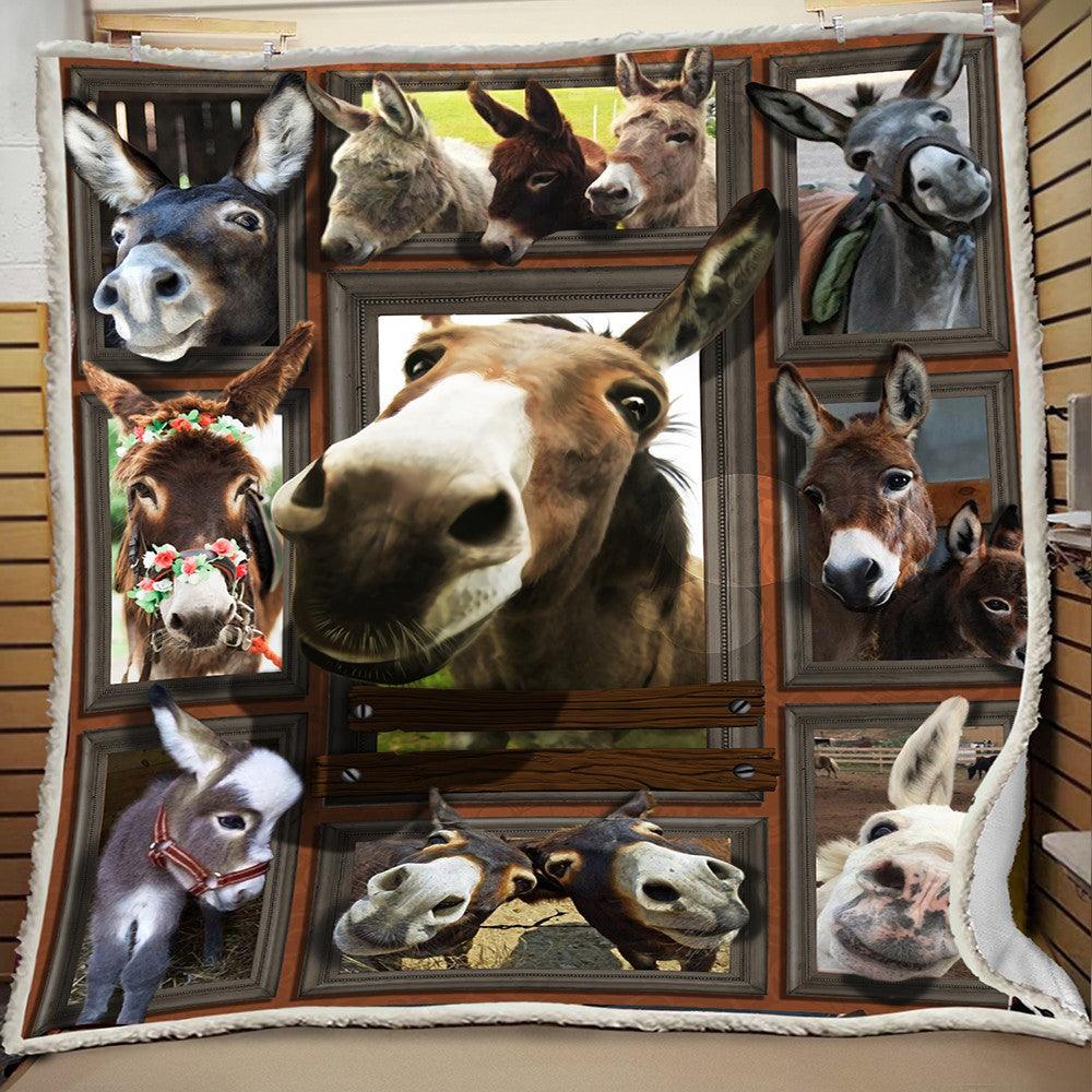 Premium Blanket Wild Life Collection- Donkey 2- 1B1815WL - Creative Fans