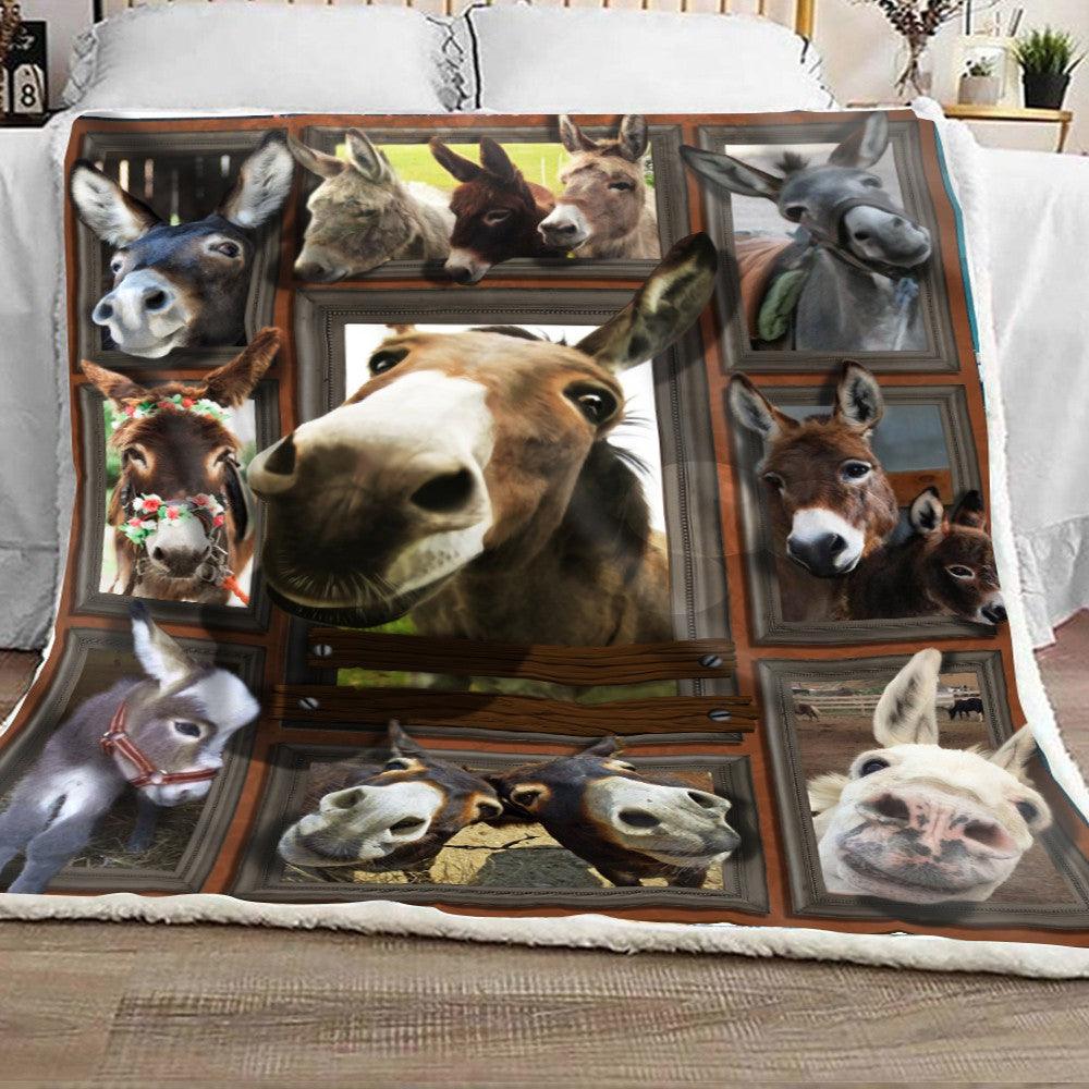 Premium Blanket Wild Life Collection- Donkey 2- 1B1815WL - Creative Fans