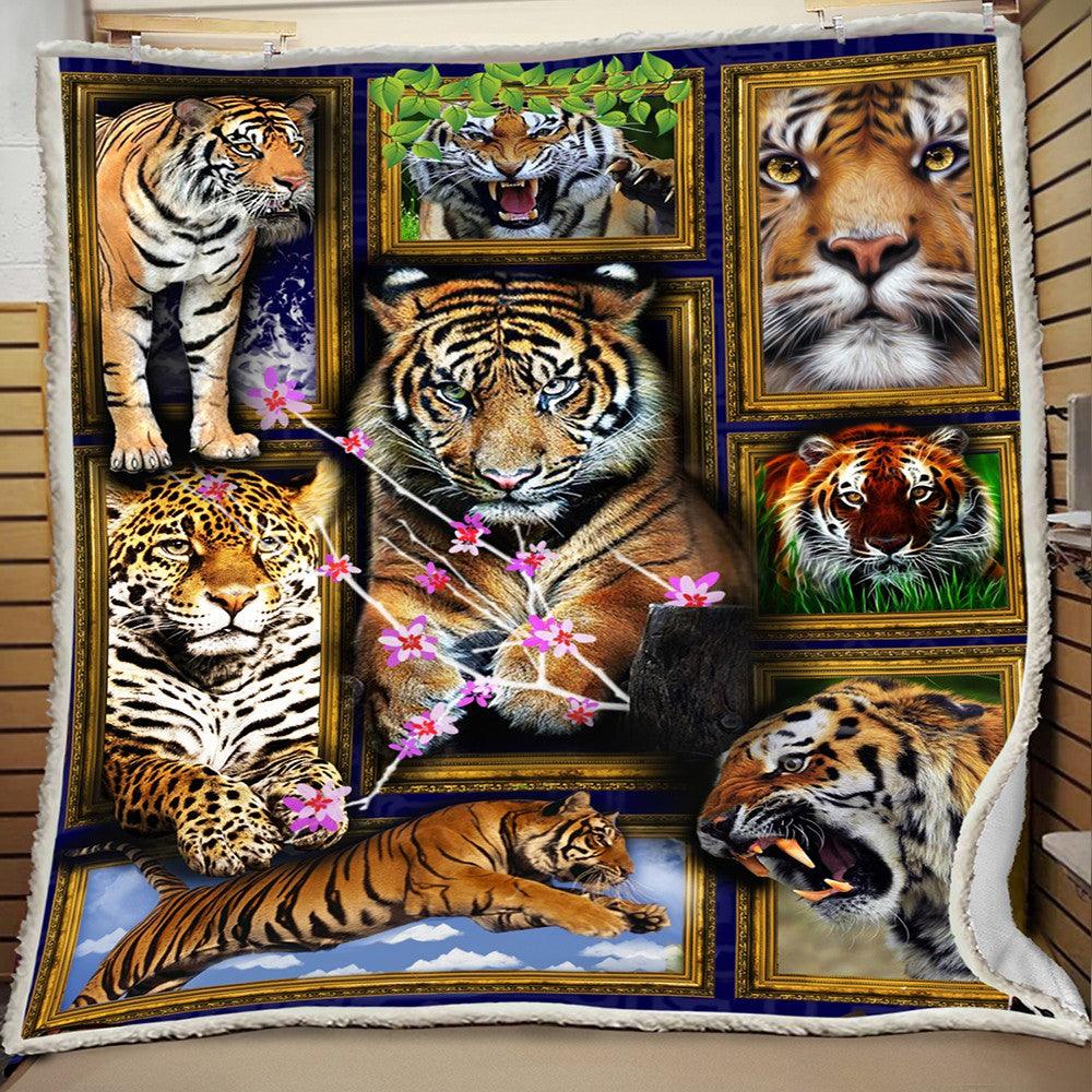 Premium Blanket Wild Life Collection- Tiger 5- 1B1818WL - Creative Fans