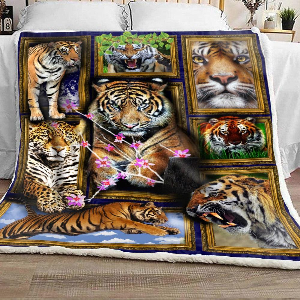 Premium Blanket Wild Life Collection- Tiger 5- 1B1818WL - Creative Fans