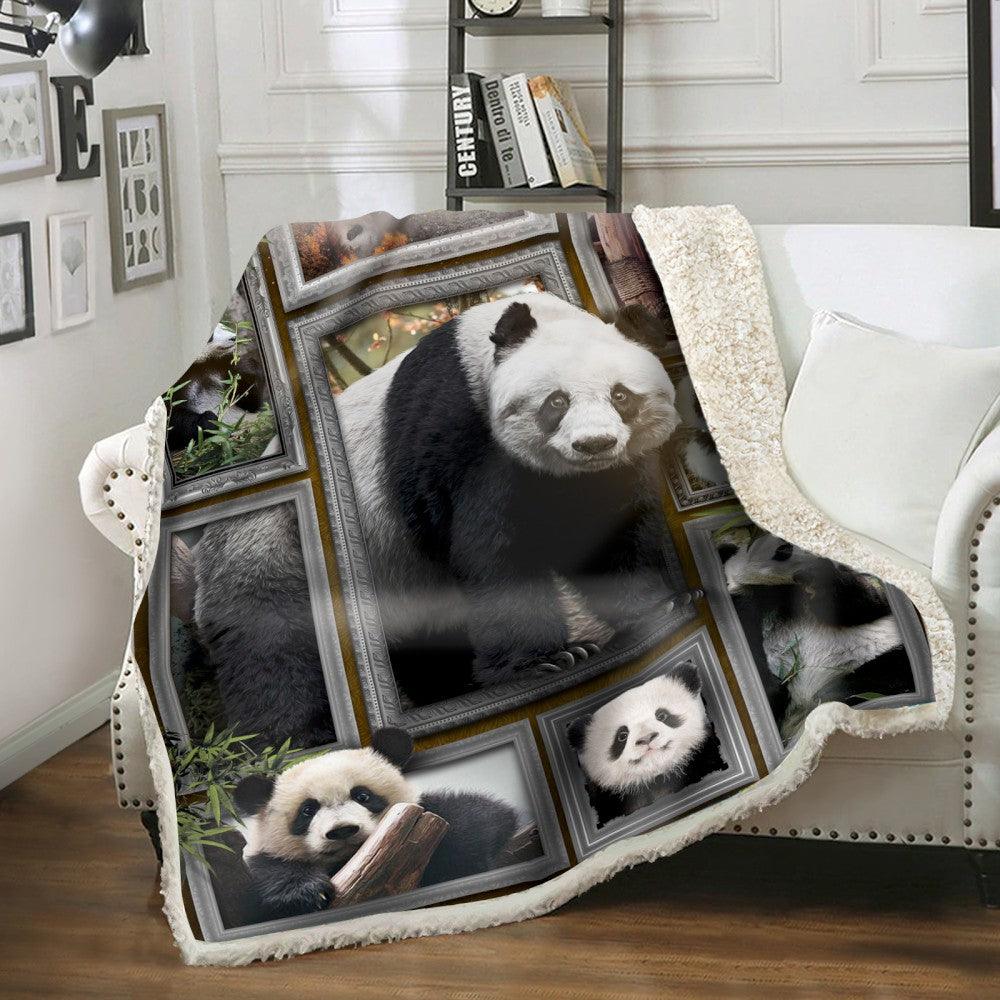 Premium Blanket Wild Life Collection- Panda 3- 1B1821WL - Creative Fans