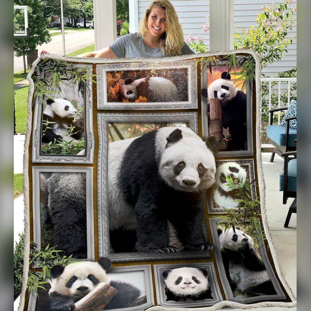 Premium Blanket Wild Life Collection- Panda 3- 1B1821WL - Creative Fans