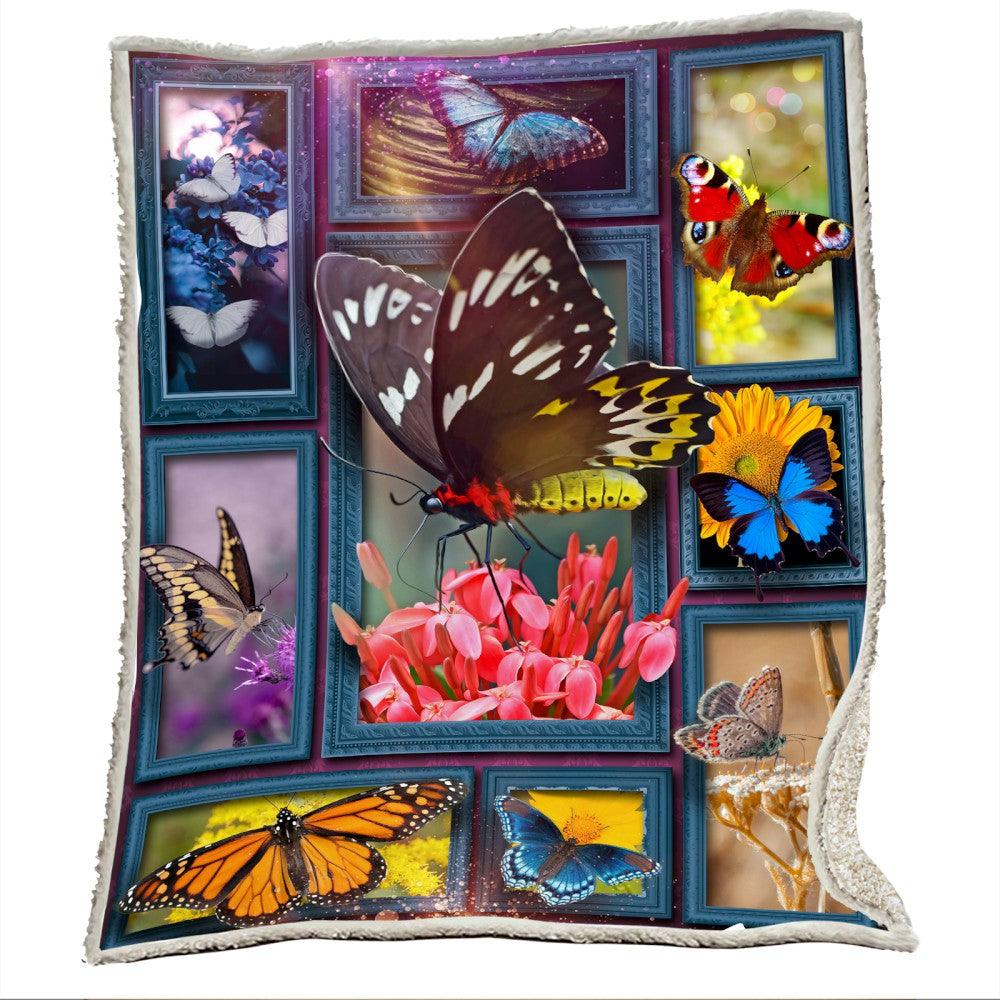 Premium Blanket Wild Life Collection- Butterfly 1- 1B1830WL - Creative Fans