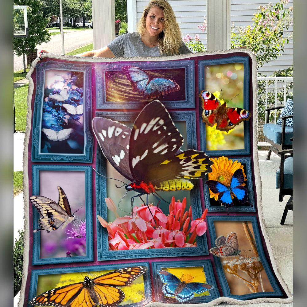 Premium Blanket Wild Life Collection- Butterfly 1- 1B1830WL - Creative Fans