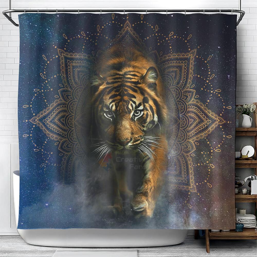 All Wild Lives Collection Shower Curtain - Creative Fans