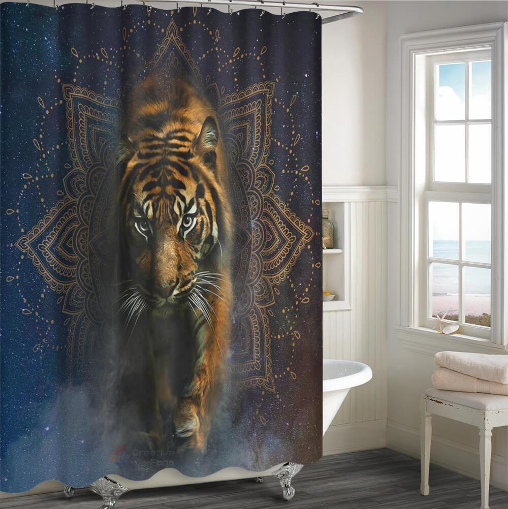 All Wild Lives Collection Shower Curtain - Creative Fans