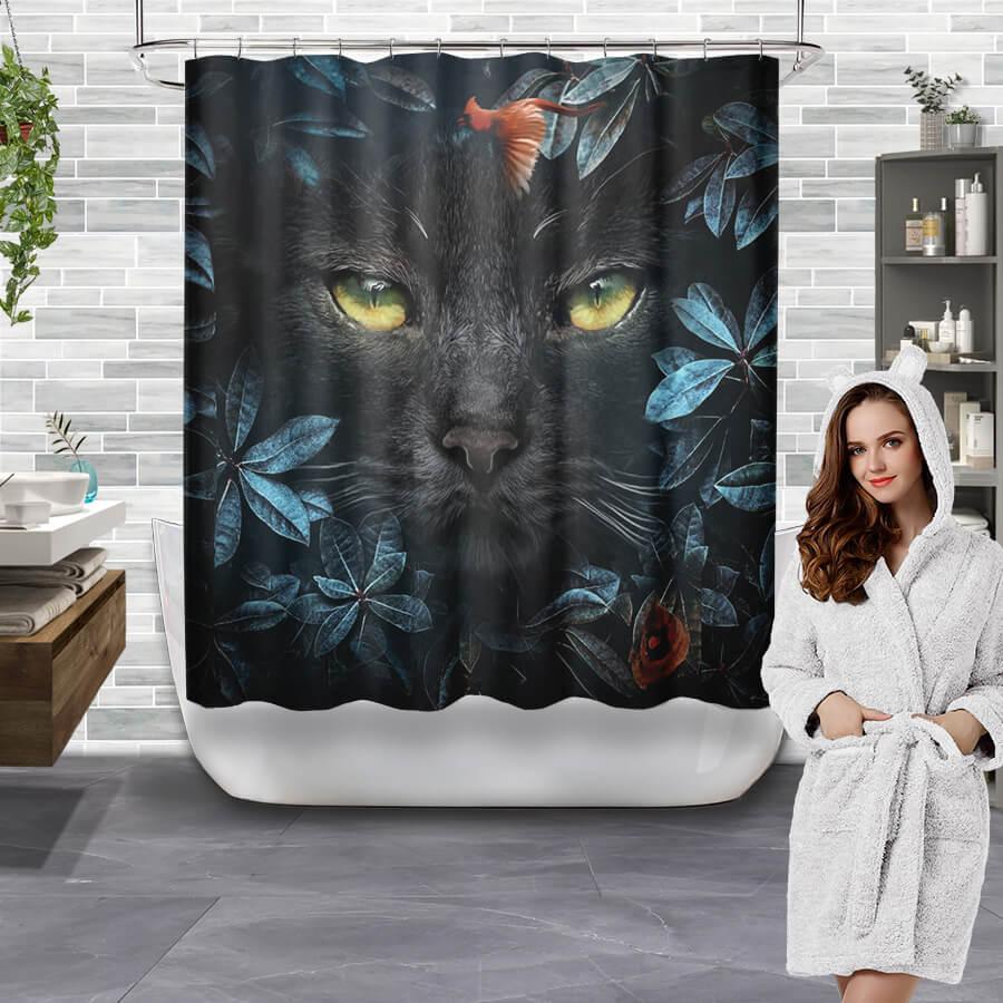All Cute Cats Collection Shower Curtain - Creative Fans