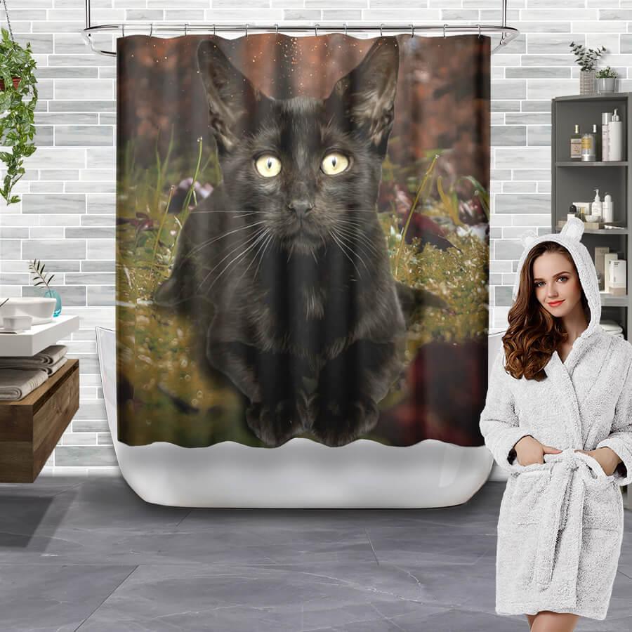 All Cute Cats Collection Shower Curtain - Creative Fans