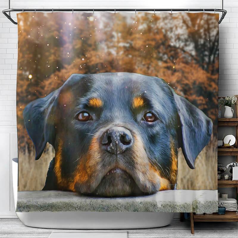 Amzing Dogs Collection Shower Curtain - Creative Fans
