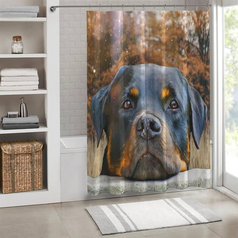 Amzing Dogs Collection Shower Curtain - Creative Fans