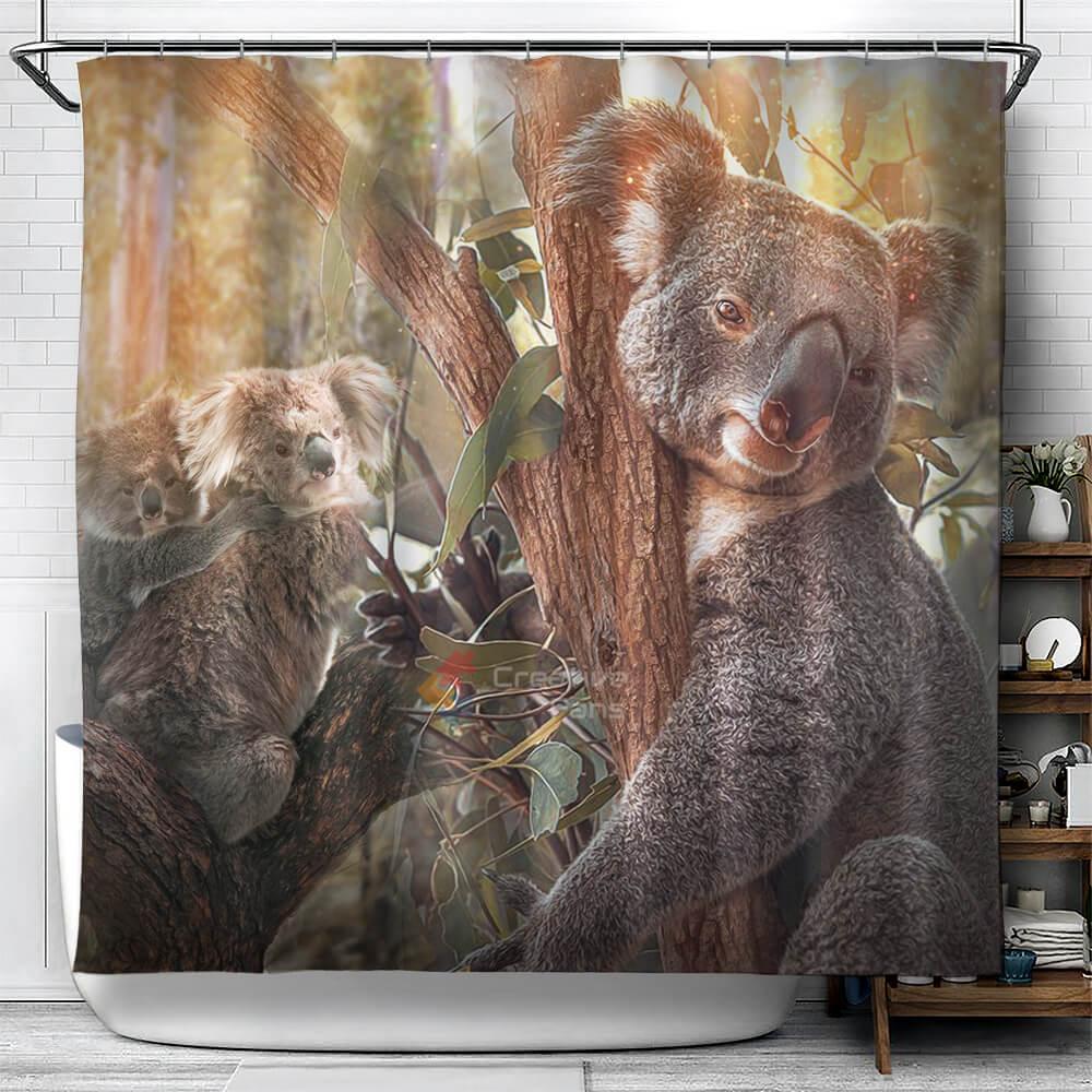 All Wild Lives Collection Shower Curtain - Creative Fans