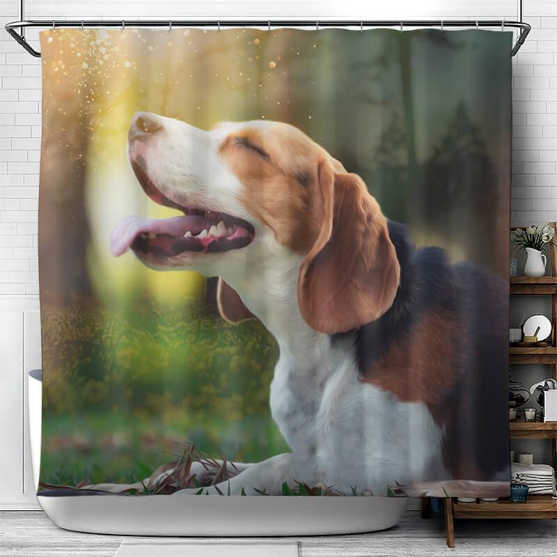 Amzing Dogs Collection Shower Curtain - Creative Fans