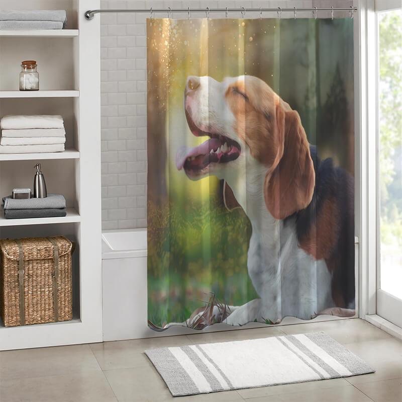 Amzing Dogs Collection Shower Curtain - Creative Fans