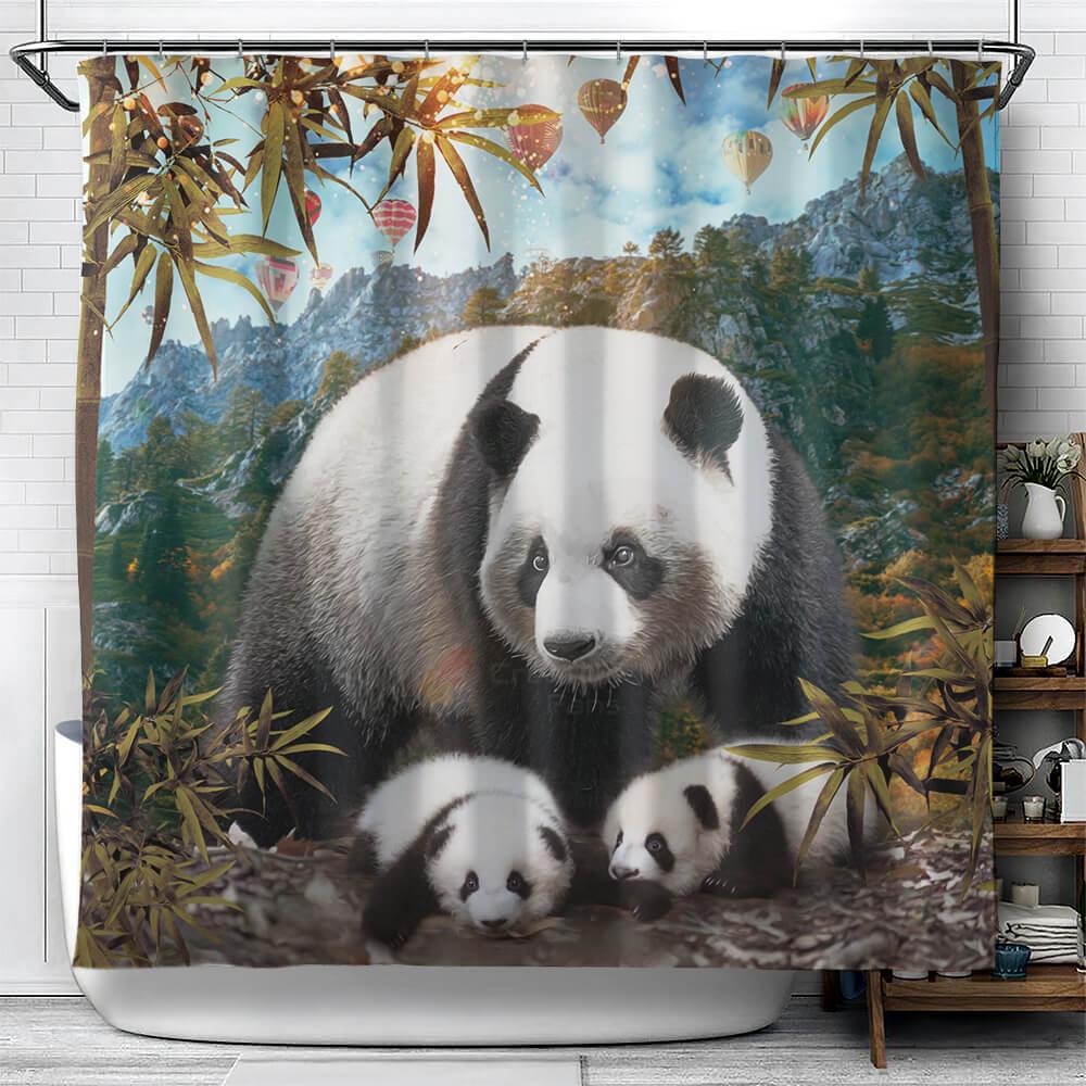 All Wild Lives Collection Shower Curtain - Creative Fans