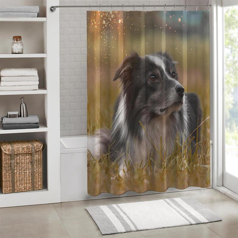 Amzing Dogs Collection Shower Curtain - Creative Fans