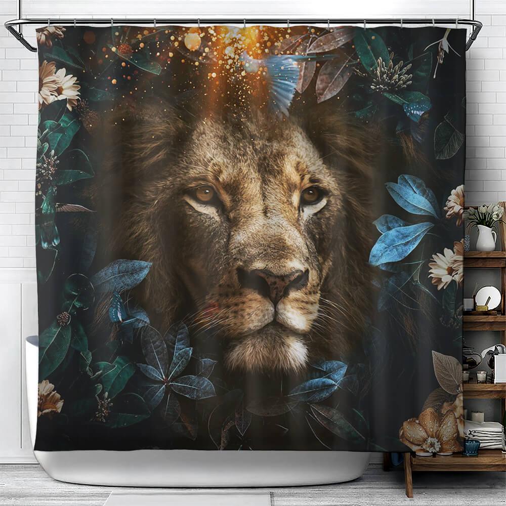 All Wild Lives Collection Shower Curtain - Creative Fans