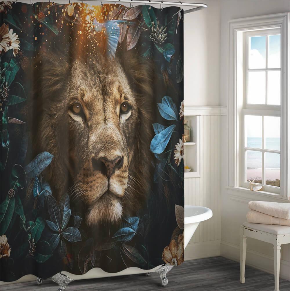 All Wild Lives Collection Shower Curtain - Creative Fans