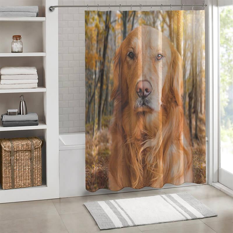 Amzing Dogs Collection Shower Curtain - Creative Fans