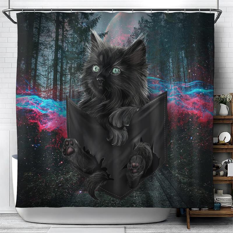 All Cute Cats Collection Shower Curtain - Creative Fans
