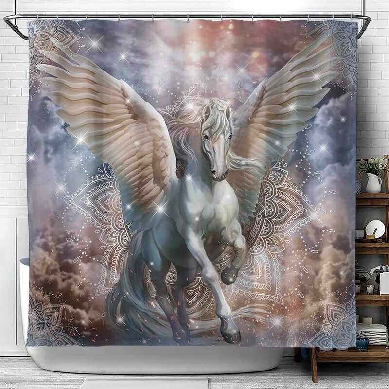 Waterproof - Horses Collection Shower Curtain - Creative Fans