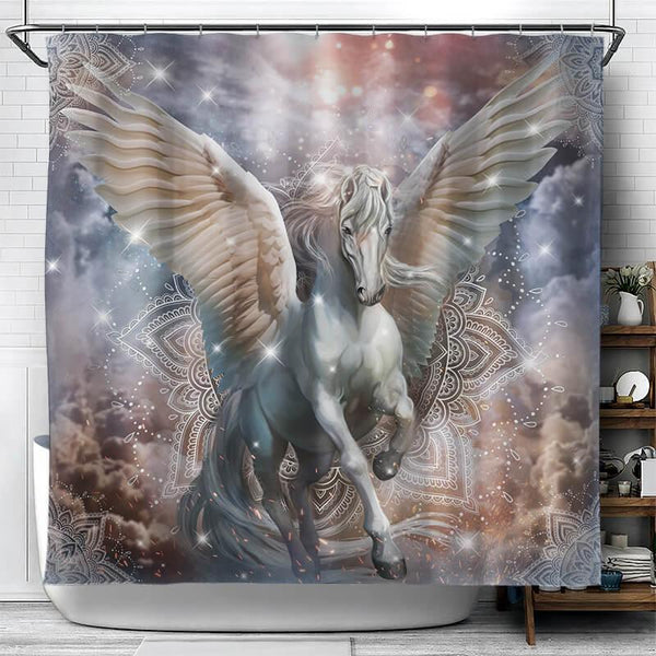 Waterproof - Horses Collection Shower Curtain - Creative Fans