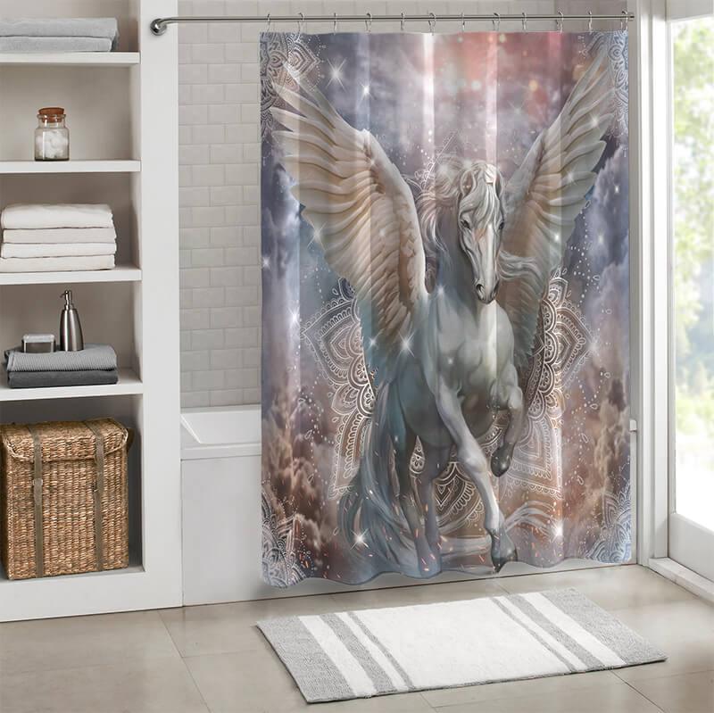 Waterproof - Horses Collection Shower Curtain - Creative Fans