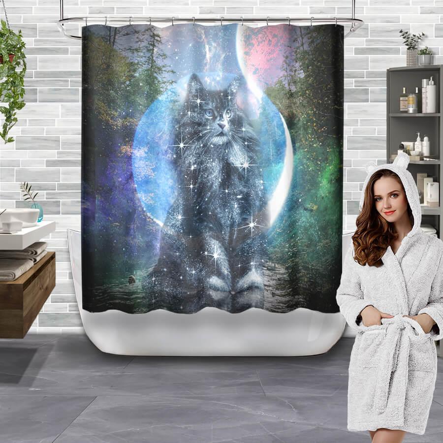 All Cute Cats Collection Shower Curtain - Creative Fans
