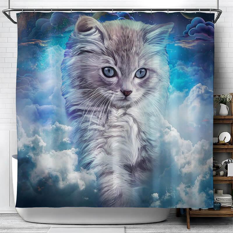 All Cute Cats Collection Shower Curtain - Creative Fans